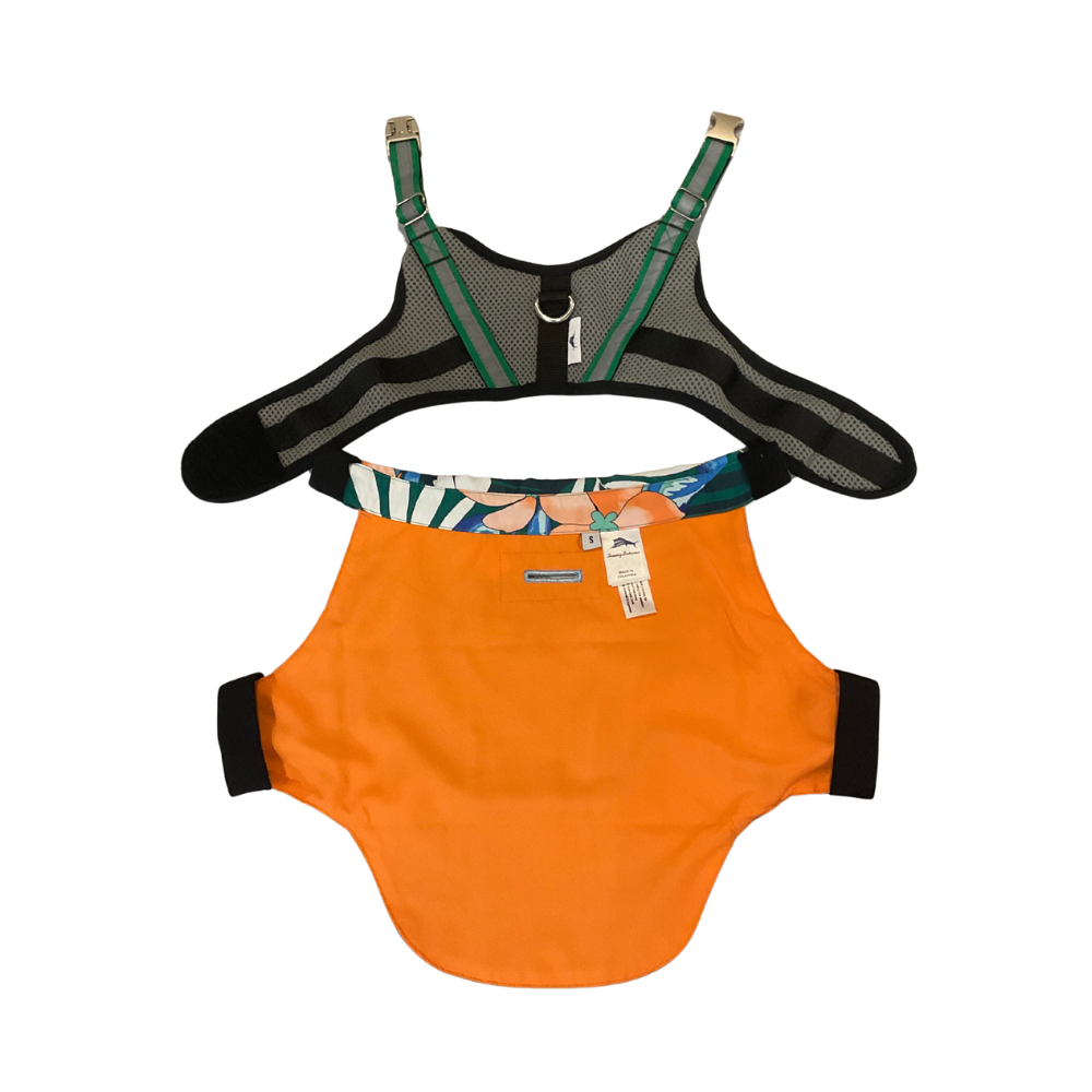 Tommy Bahama Dog Outfit and Harness | Hawaiian 3